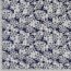 Jeans Blumenwaben - dunkelblau