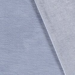 Bambus Frottee Uni *Marie* - babyblau