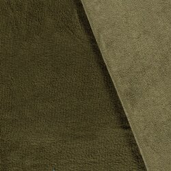 Bambus Frottee Uni *Marie* - olive