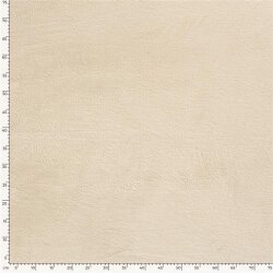 Bambus Kuschelfrottee Uni *Marie* - beige