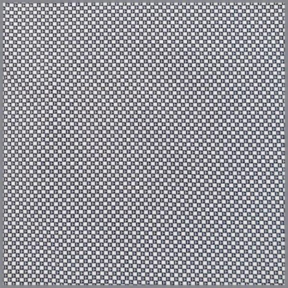 Jaquard Bengaline Muster dunkelblau/weiß