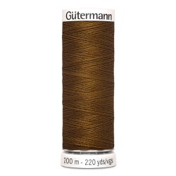 Gütermann 200m Nr. 19 - braun Allesnäher