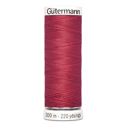 Gütermann 200m Nr. 82 - rhababer (rot) Allesnäher
