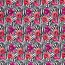 Softshell Digital Zebramuster mit Blumenranken creme