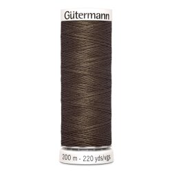 Gütermann 200m Nr. 252 - graubraun Allesnäher
