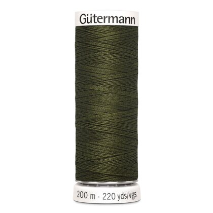 Gütermann 200m Nr. 399 - wild wood (dunkelgrün) Allesnäher