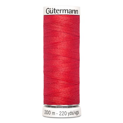 Gütermann 200m Nr. 491 - bright red Allesnäher