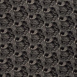 Viskose Crêpe Paisley beige