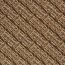 Polyesterjersey Querstreifen - braun