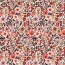 Baumwolljersey Digital Blumen - creme