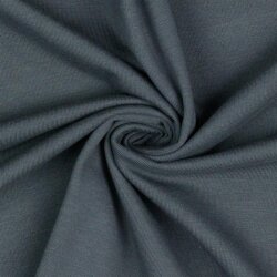 Baumwolljersey Bio~Organic *Gerda* - graphitgrau