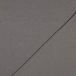 Baumwolljersey Bio~Organic *Gerda* - kieselgrau