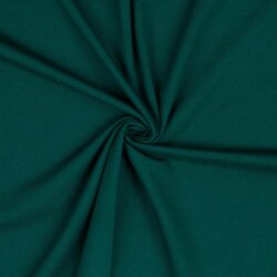 Baumwolljersey Bio~Organic *Gerda* - grünpetrol