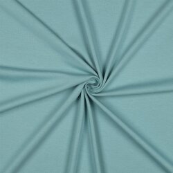 Baumwolljersey Bio~Organic *Gerda* - ozeanblau