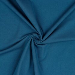 Baumwolljersey Bio~Organic *Gerda* - stahlblau