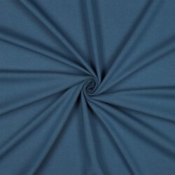 Baumwolljersey Bio~Organic *Gerda* - stahlblau