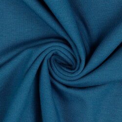 Baumwolljersey Bio~Organic *Gerda* - stahlblau