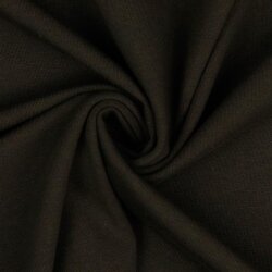Baumwolljersey Bio~Organic *Gerda* - dunkelbraun