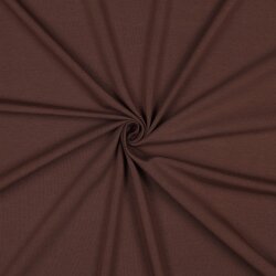 Baumwolljersey Bio~Organic *Gerda* - kaffee