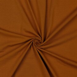 Baumwolljersey Bio~Organic *Gerda* - zimt