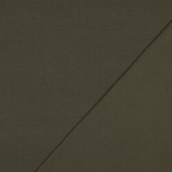 Baumwolljersey Bio~Organic *Gerda* - dunkeloliv
