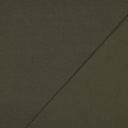 Baumwolljersey Bio~Organic *Gerda* - dunkeloliv