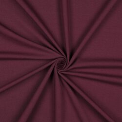 Baumwolljersey Bio~Organic *Gerda* - aubergine
