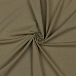 Baumwolljersey Bio~Organic *Gerda* - taupe