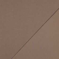 Baumwolljersey Bio~Organic *Gerda* - taupe