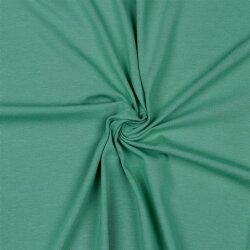 Baumwolljersey Bio~Organic *Gerda* - hellpetrol