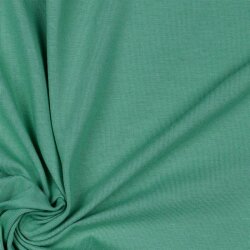 Baumwolljersey Bio~Organic *Gerda* - hellpetrol