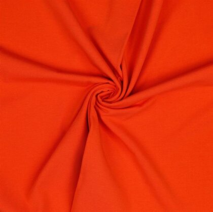 Baumwolljersey *Vera* - orange