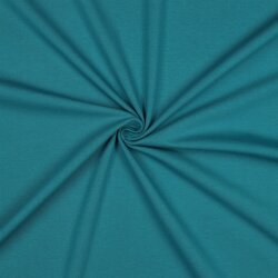 Baumwolljersey *Vera* - cyanblau