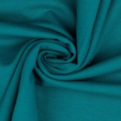 Baumwolljersey *Vera* - cyanblau