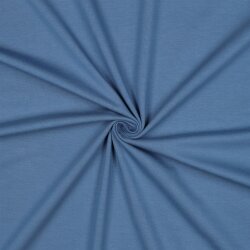 Baumwolljersey *Vera* - blau
