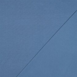Baumwolljersey *Vera* - blau