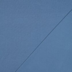 Baumwolljersey *Vera* - blau