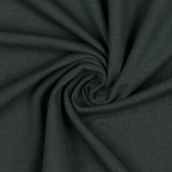 Baumwolljersey *Vera* - anthrazit
