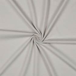 Baumwolljersey *Vera* - lichtgrau