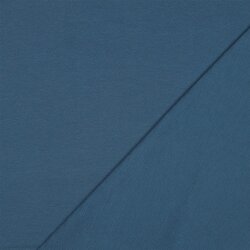 French Terry Bio~Organic - stahlblau