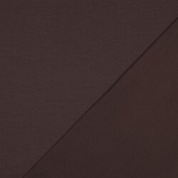 French Terry Bio~Organic - dunkelbraun