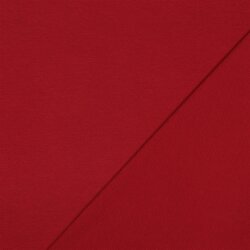 French Terry Bio~Organic - dunkelweinrot