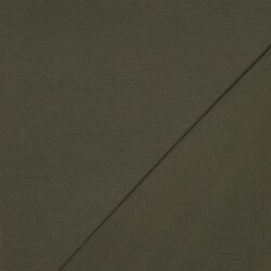 French Terry Bio~Organic - dunkeloliv