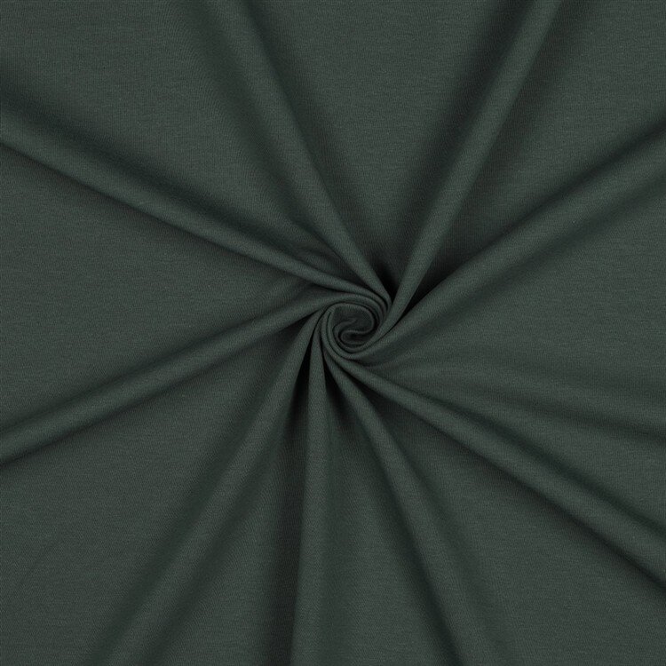 French Terry Bio~Organic - dunkelwaldgrün