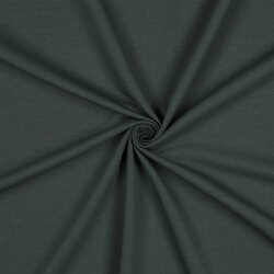 French Terry Bio~Organic - dunkelwaldgrün