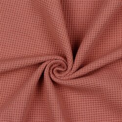 Waffeljersey Organic - malve