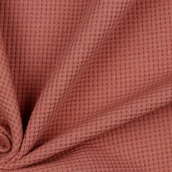 Waffeljersey Organic - malve