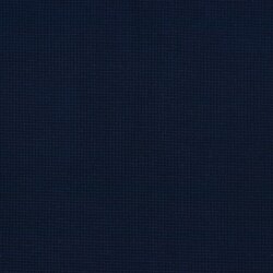 Waffeljersey Organic - dunkelblau