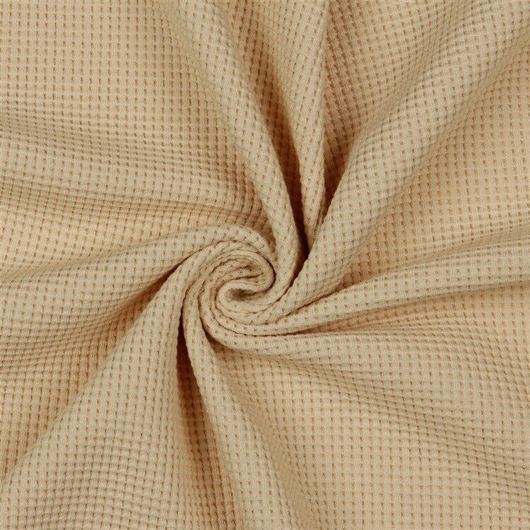 Waffeljersey Organic - puderrosa