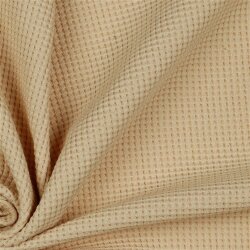 Waffeljersey Organic - puderrosa